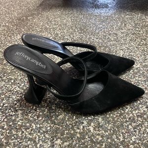 Jeffrey Campbell Flared Heel Mule